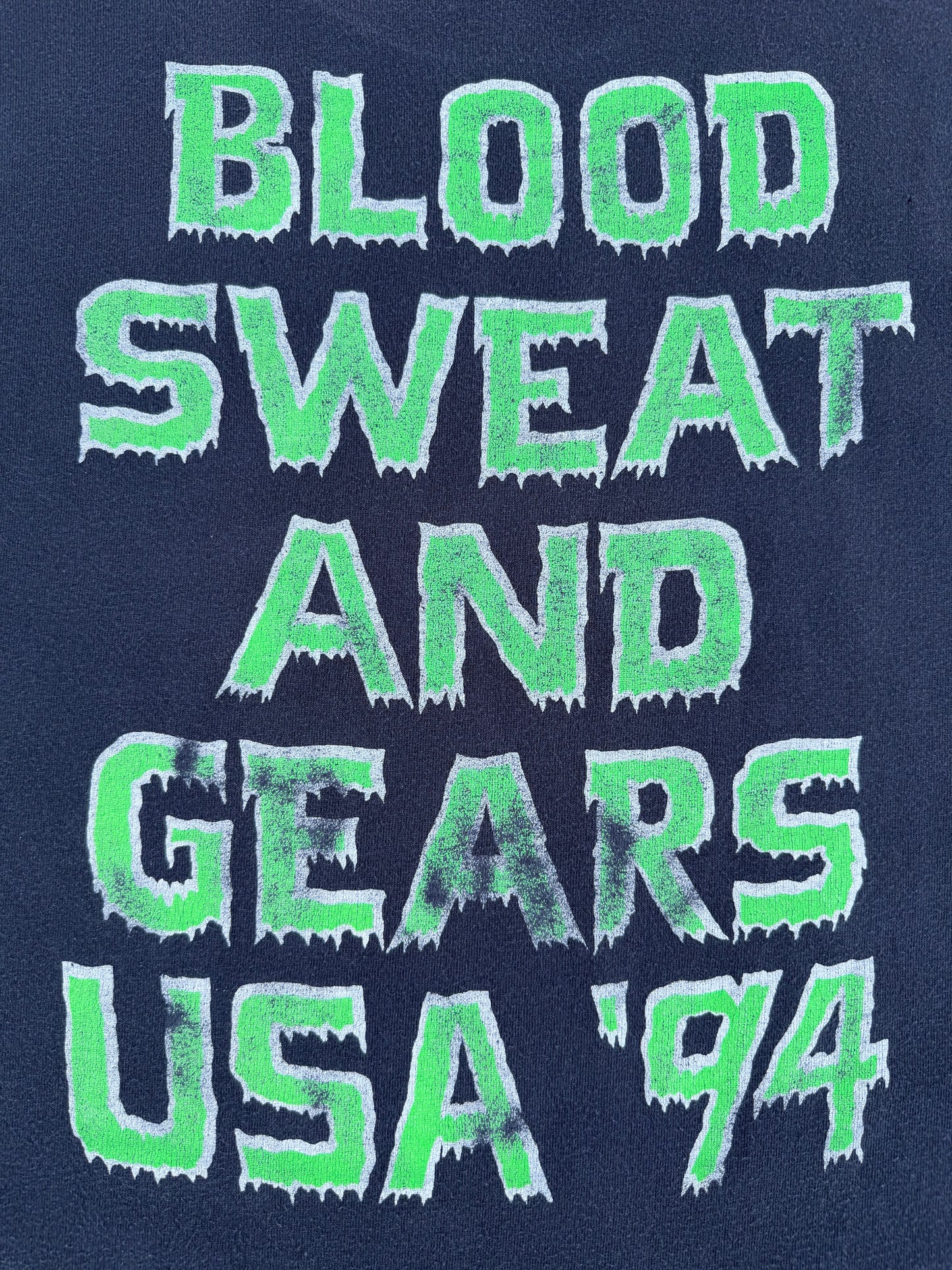 1990s Type O Negative 1313 "Blood Sweat And Gears" Tour Band Tee