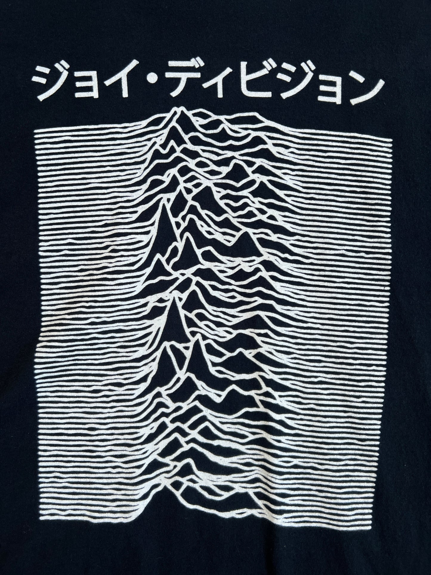 2000s Japanese Joy Division "Unknown Pleasures" Band Tee
