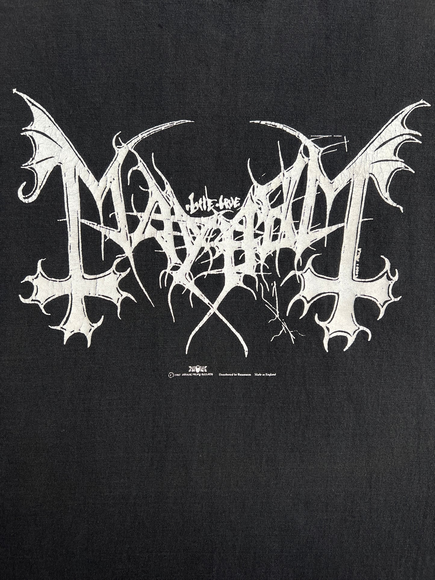 1990s Mayhem "Legion Norge" Band Tee