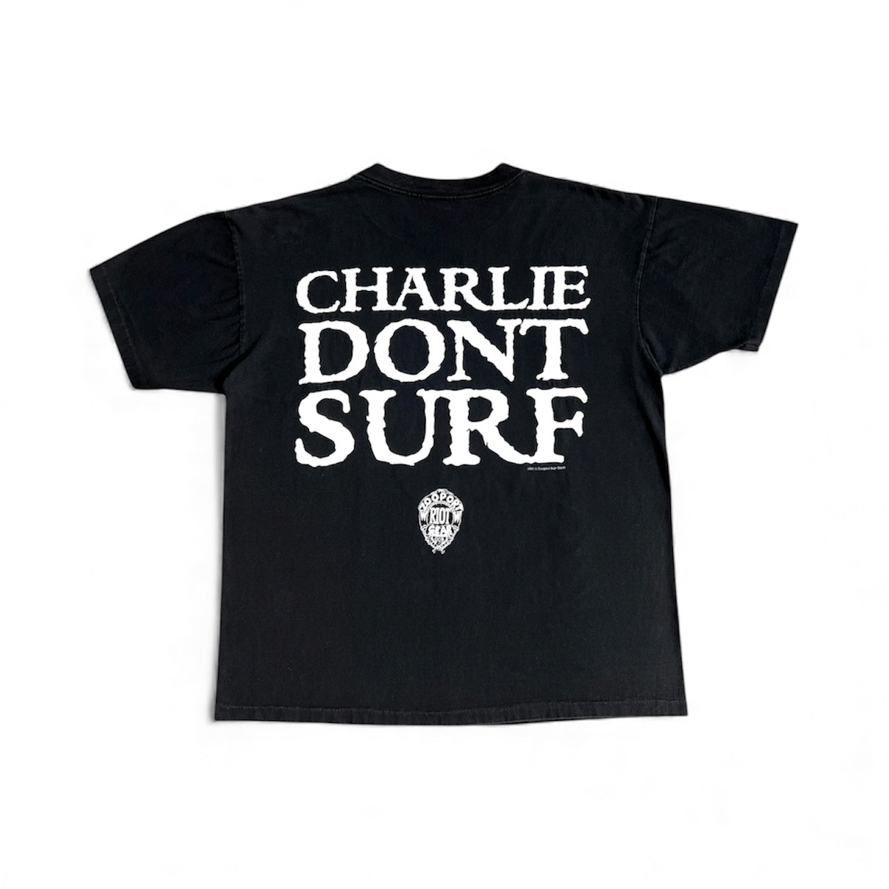 1990s Charles Manson "Charlie Don't Surf" Tee
