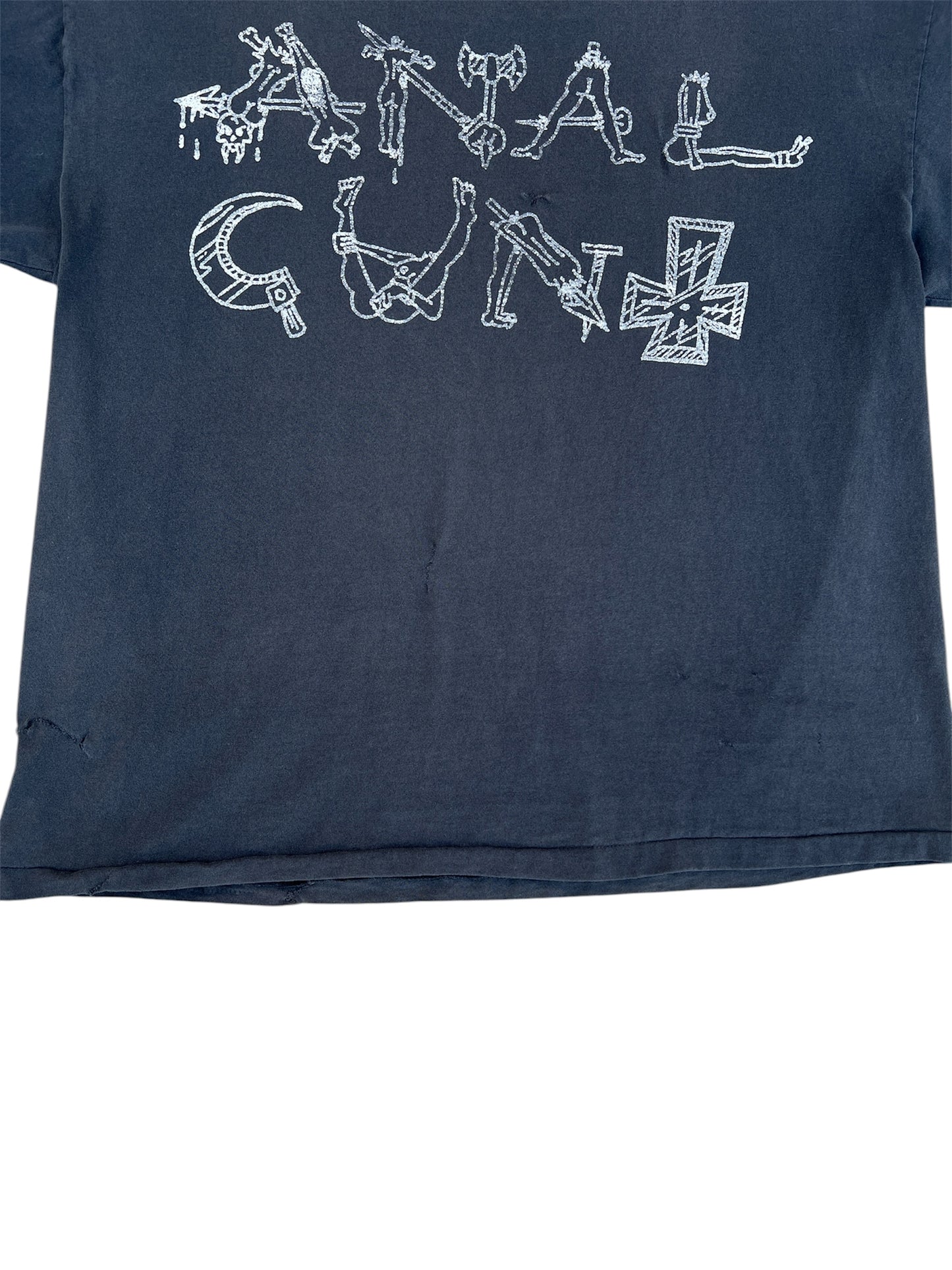 1990s (AxCx) Anal Cunt "Morbid Florist" Band Tee