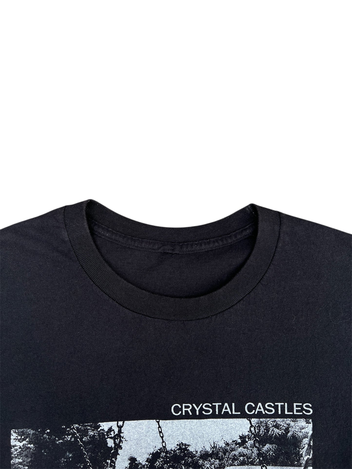 2010s Crystal Castles "Amnesty (i)" Bootleg Band Tee
