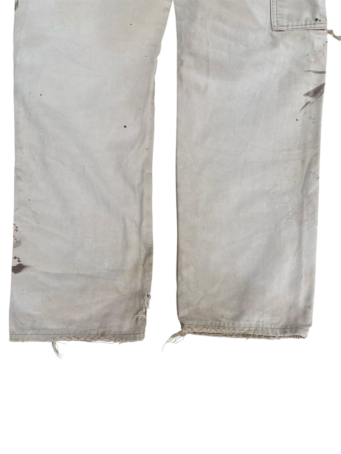 1990s Vintage Thrashed Tan Dickies Work Pants