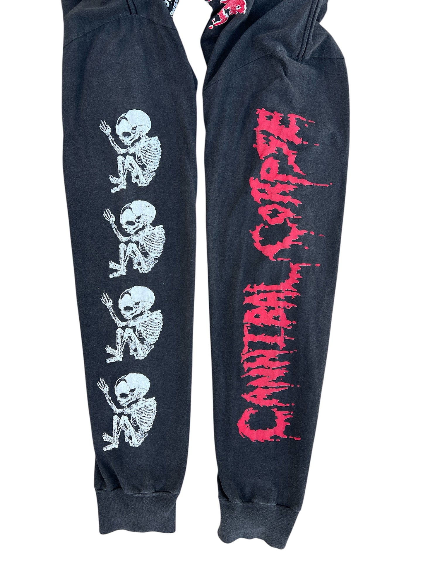 1990s Cannibal Corpse "Butchered At Birth” Europe Tour Band Long Sleeve