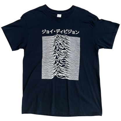 2000s Japanese Joy Division "Unknown Pleasures" Band Tee