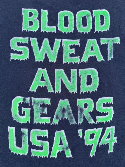 1990s Type O Negative 1313 "Blood Sweat And Gears" Tour Band Tee