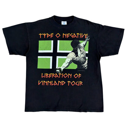 1990s Type O Negative "Liberation Of Vinland" Europe Tour Band Tee