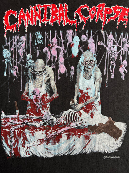 1990s Cannibal Corpse "Butchered At Birth" US Tour Band Tee