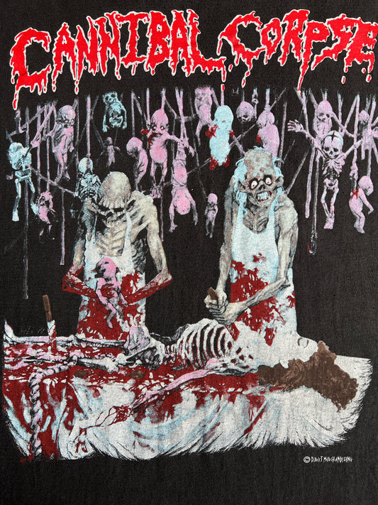 1990s Cannibal Corpse "Butchered At Birth" US Tour Band Tee