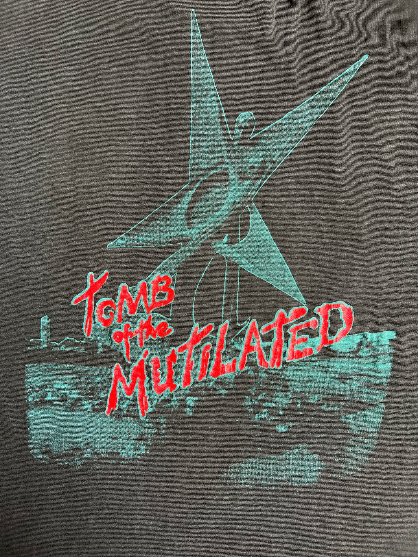 1990s Cannibal Corpse "Tomb Of The Mutilated" Cutoff Band Tee