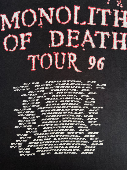 1990s Cannibal Corpse Vile "Monolith Of Death" Tour Band Long Sleeve