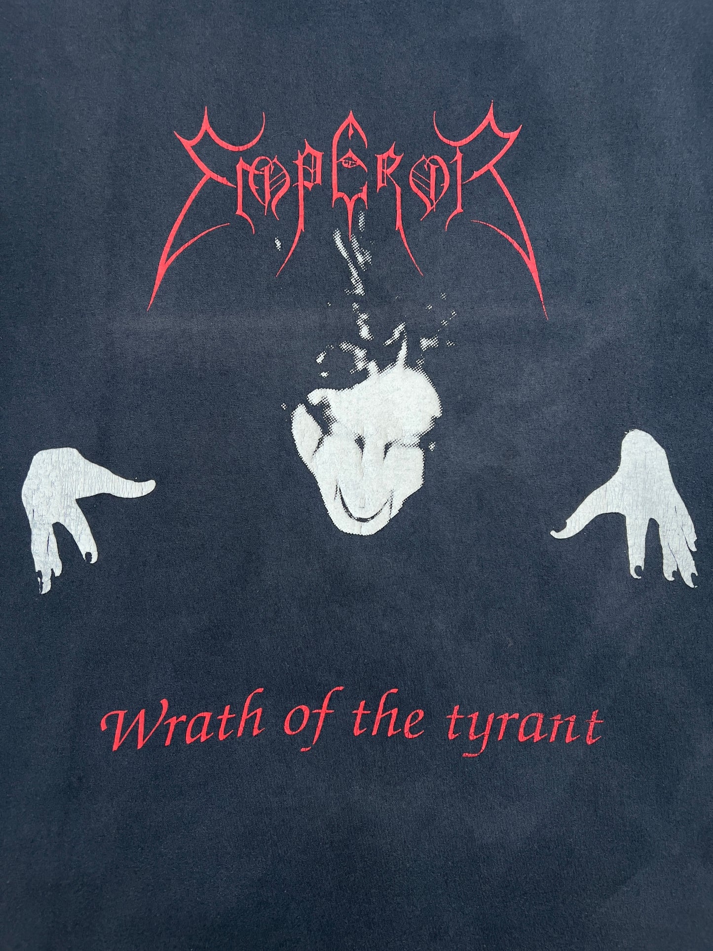 1990s Emperor "Wrath Of The Tyrant" Mexico Bootleg Band Tee