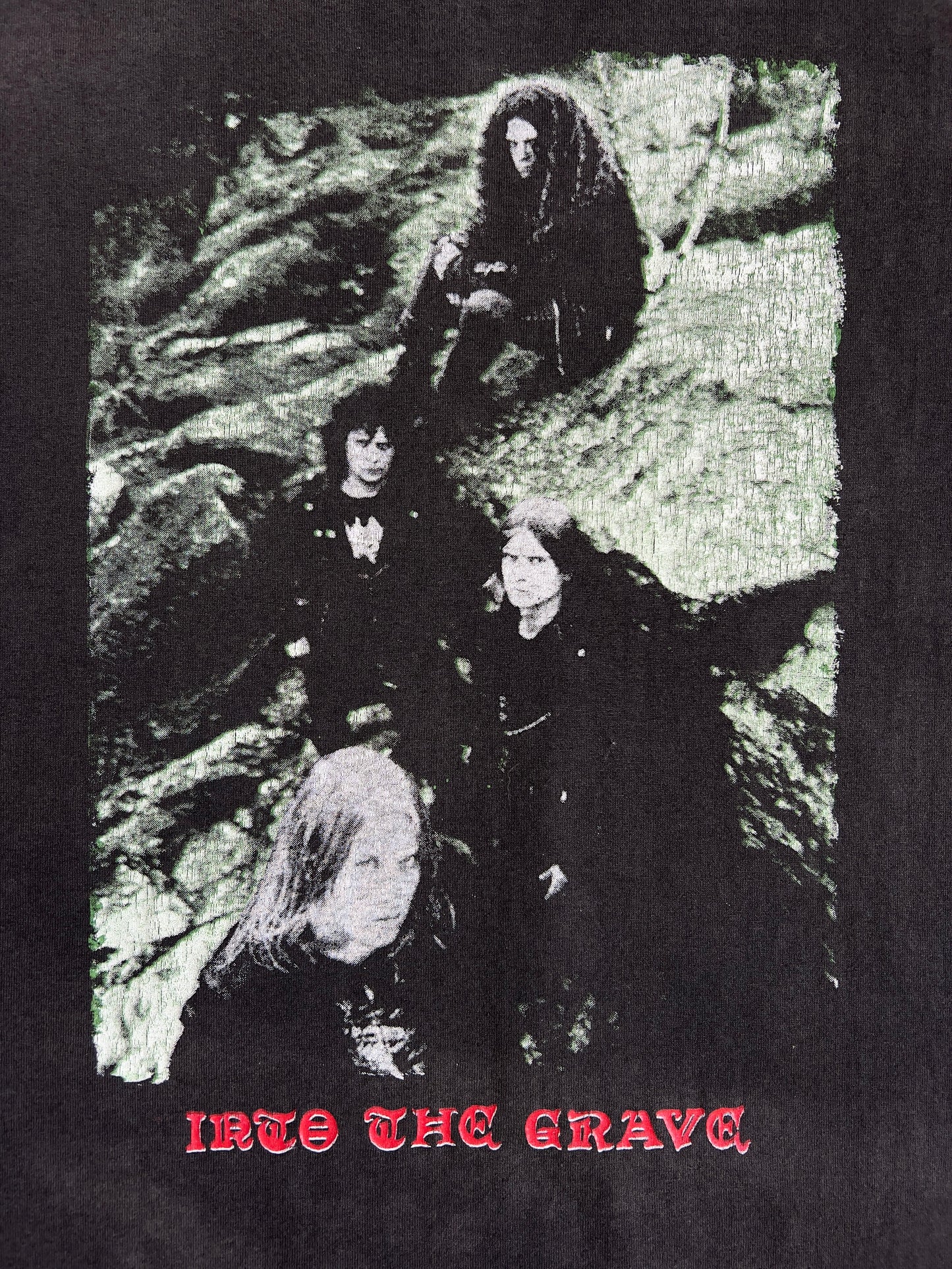 1990s Grave "Into The Grave" Band Tee
