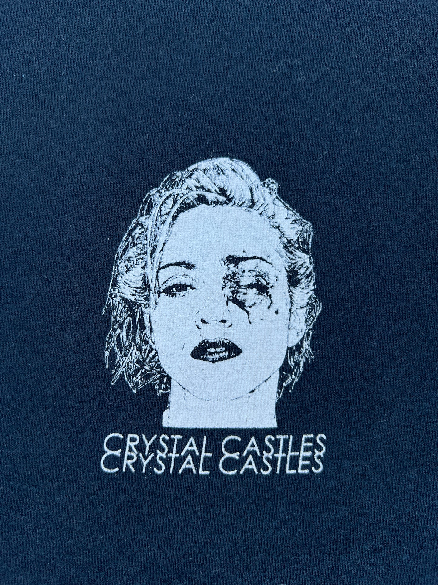 2010s Crystal Castles "(ii)" Tour Band Long Sleeve