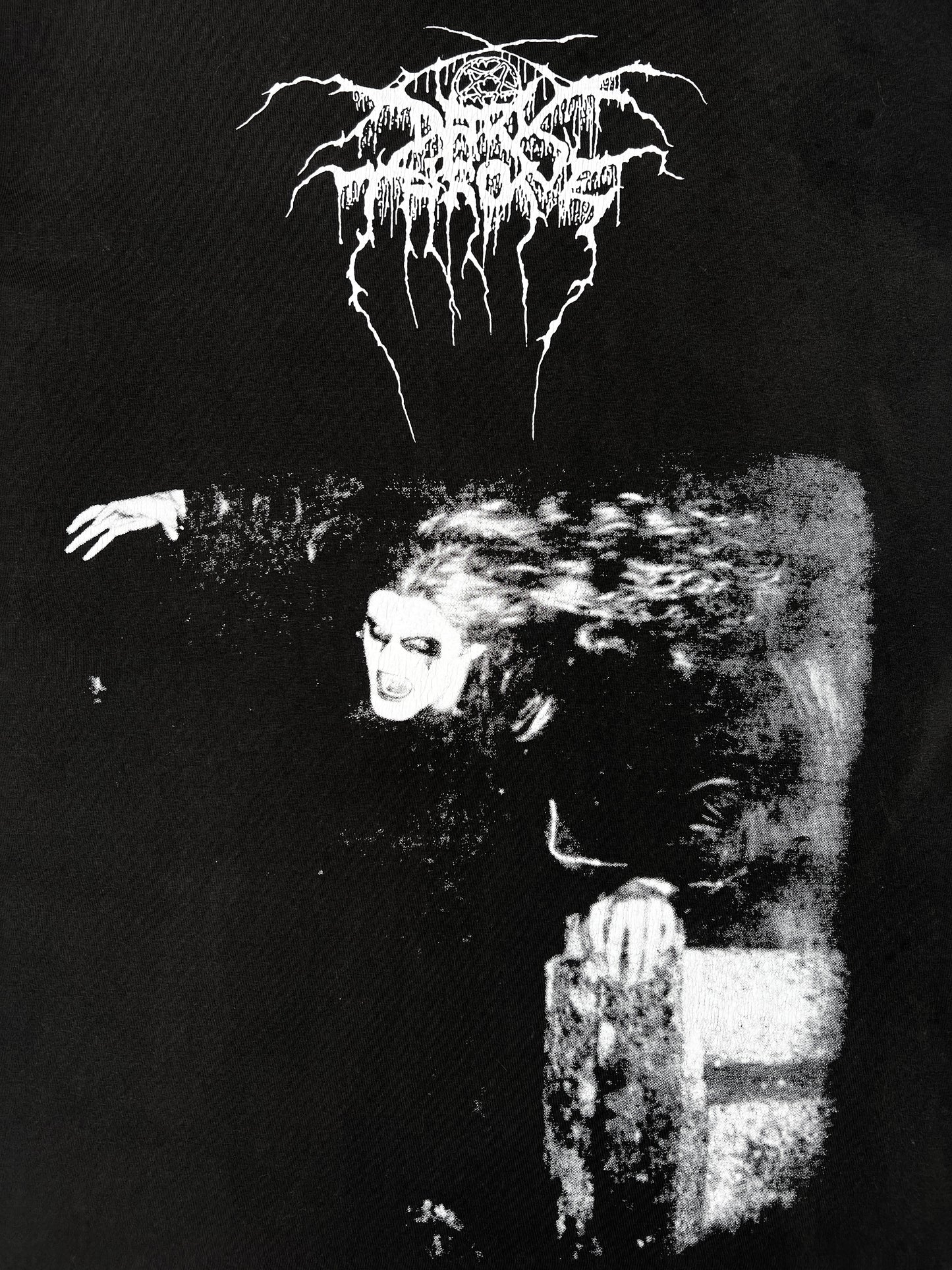 1990s Darkthrone "A Blaze In The Northern Sky" Band Long Sleeve