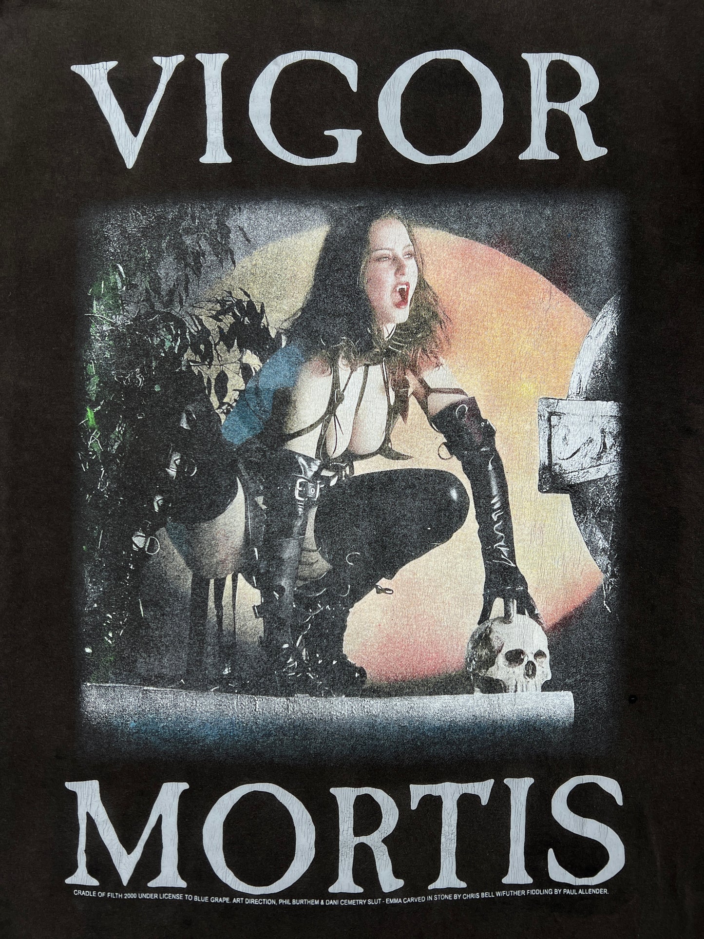 2000s Cradle Of Filth "Vigor Mortis" Band Long Sleeve