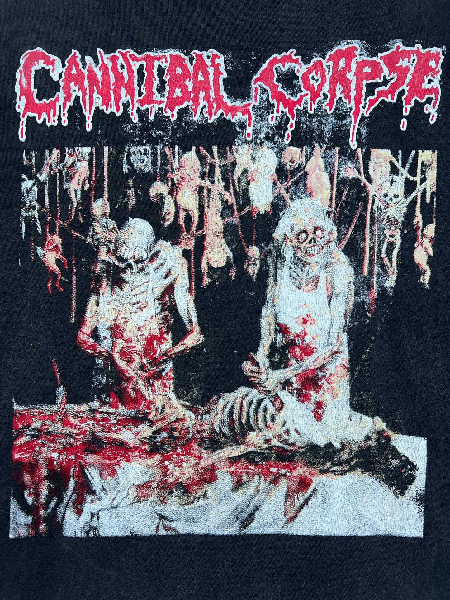 1990s Cannibal Corpse "Butchered At Birth” Europe Tour Band Long Sleeve