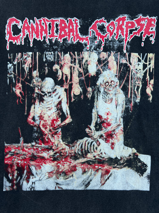 1990s Cannibal Corpse "Butchered At Birth” Europe Tour Band Long Sleeve