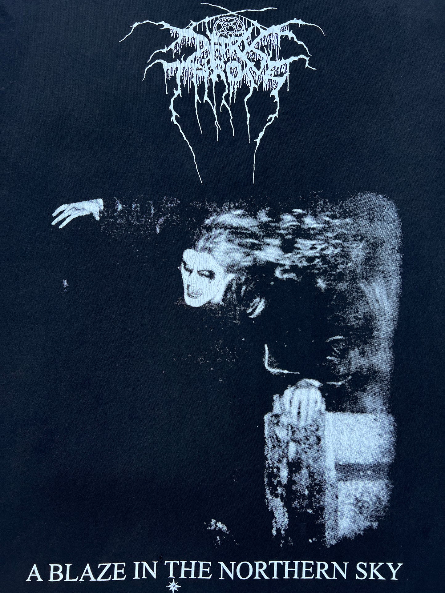 1990s Darkthrone "A Blaze In The Northern Sky" Band Long Sleeve