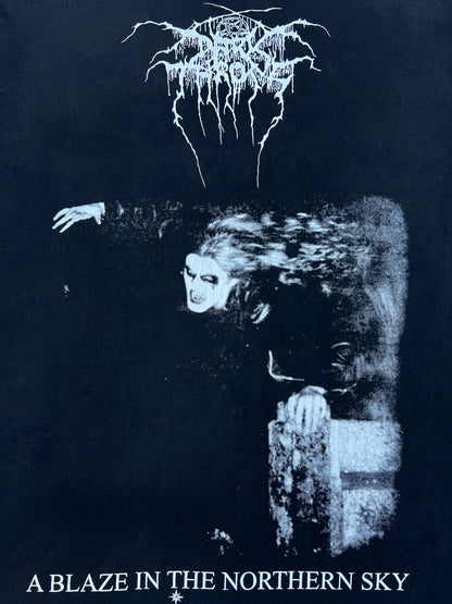 1990s Darkthrone "A Blaze In The Northern Sky" Band Long Sleeve