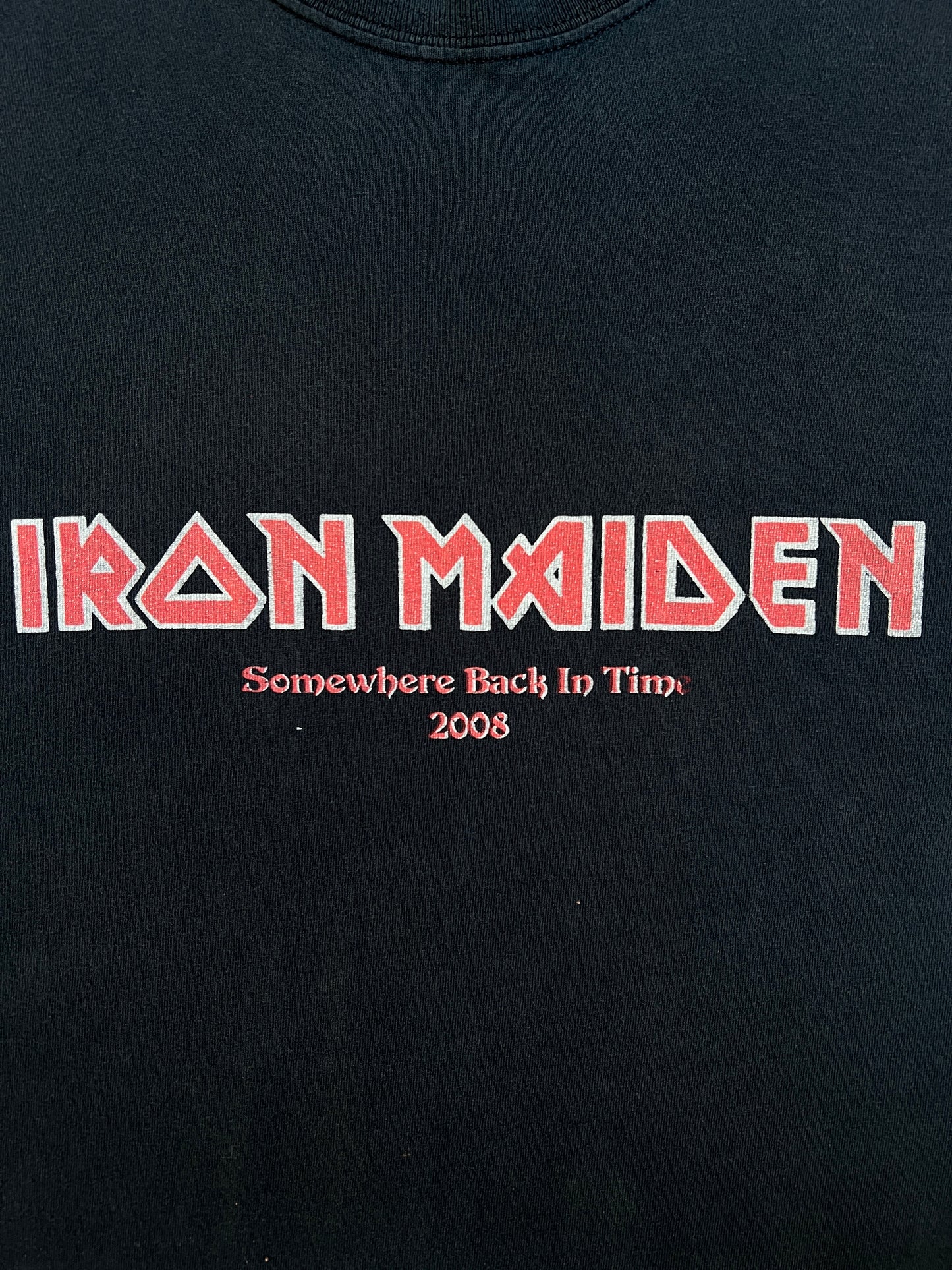 2000s Iron Maiden "Somewhere Back In Time" Tour Tee