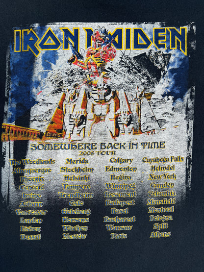 2000s Iron Maiden "Somewhere Back In Time" Tour Tee