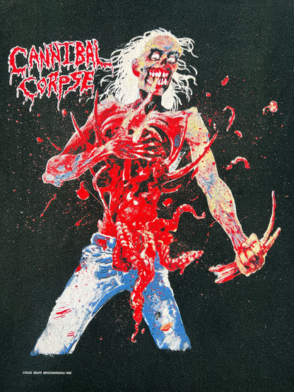 1990s Cannibal Corpse "Eaten Back To Life" Europe Tour Band Tee