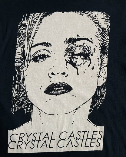 2000s Crystal Castles "Alice Practice" Band Tee