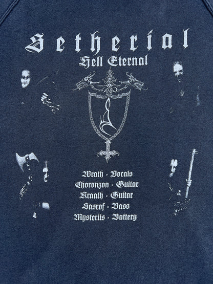 1990s Setherial "Hell Eternal" Band Hooded Sweatshirt