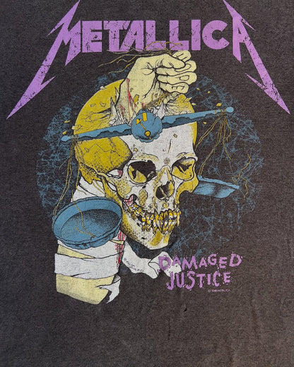 1980s Metallica "Damaged Justice" Tour Band Tee