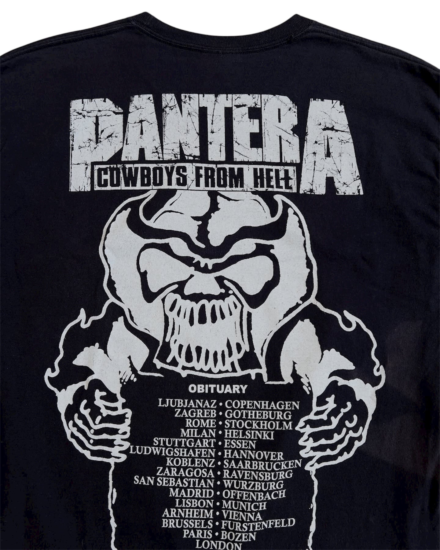 2000s Pantera "Cowboys From Hell" Band Tee