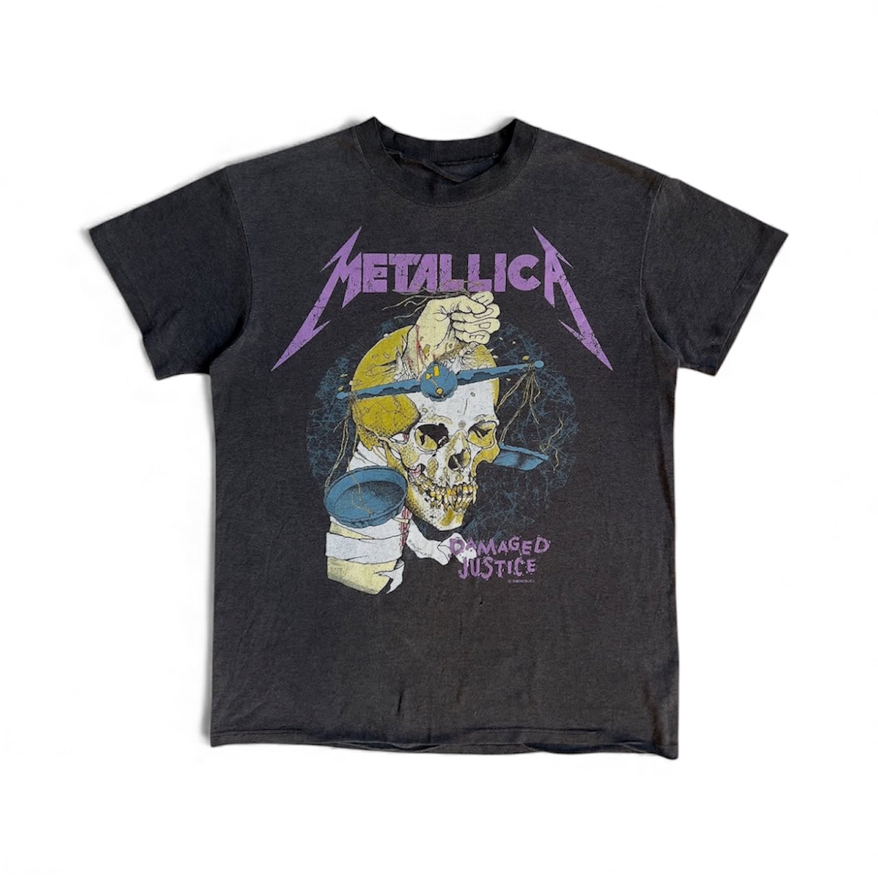 1980s Metallica "Damaged Justice" Tour Band Tee