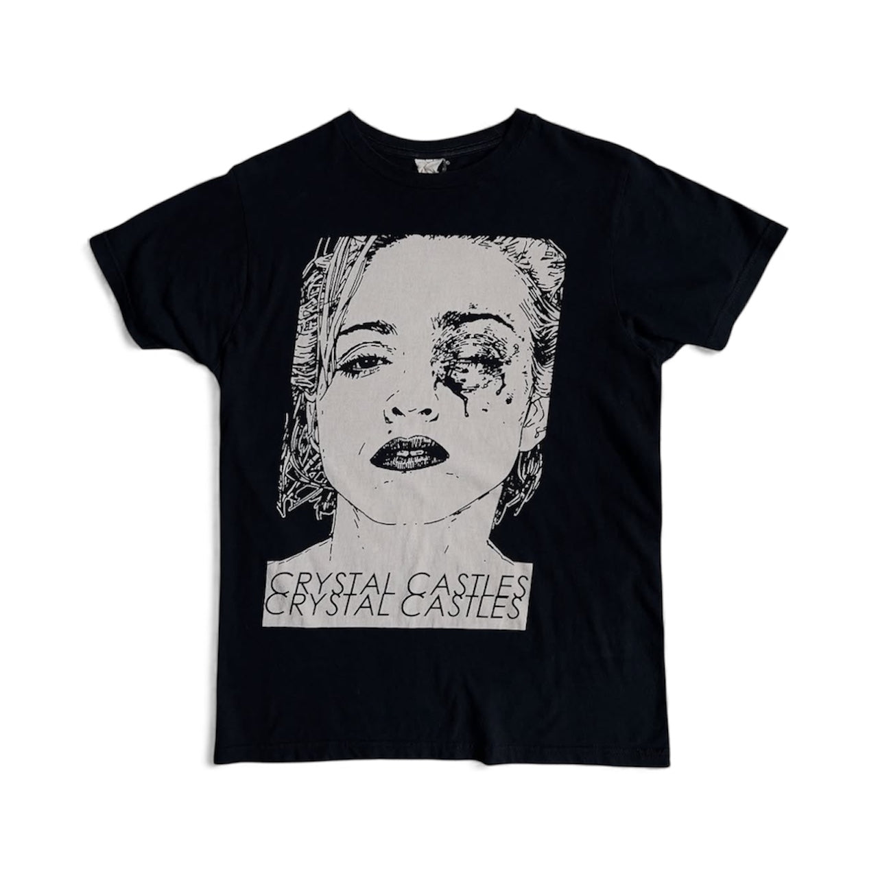 2000s Crystal Castles "Alice Practice" Band Tee