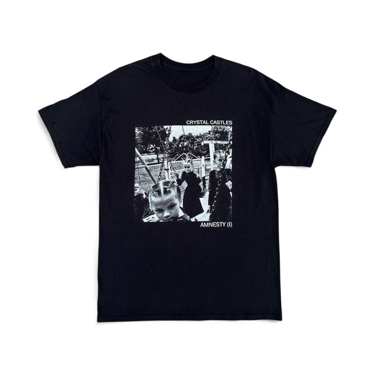 2010s Crystal Castles "Amnesty (i)" Bootleg Band Tee