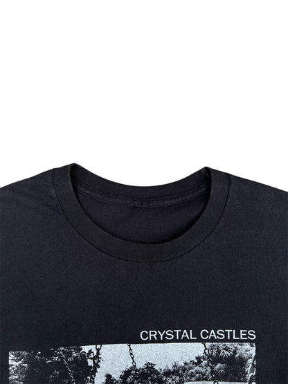 2010s Crystal Castles "Amnesty (i)" Bootleg Band Tee