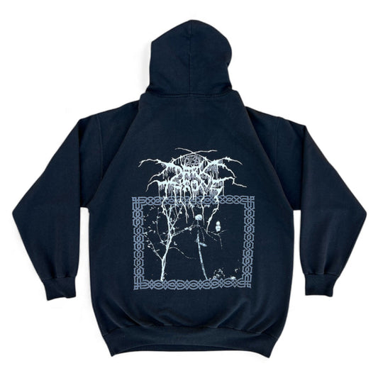 1990s Darkthrone "Taakeferd" Band Hooded Sweatshirt