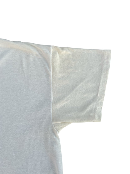 1980s White Blank Tee