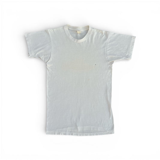 1990s White Blank Tee