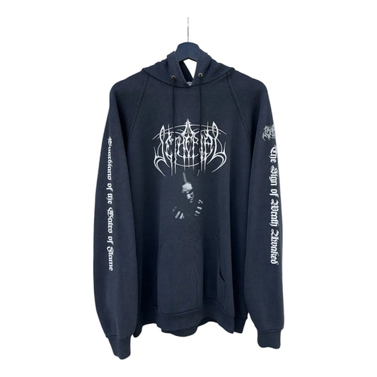 1990s Setherial "Hell Eternal" Band Hooded Sweatshirt