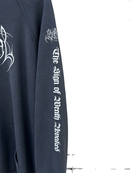 1990s Setherial "Hell Eternal" Band Hooded Sweatshirt