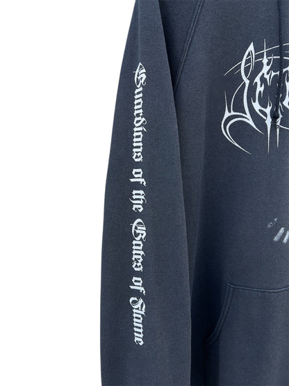 1990s Setherial "Hell Eternal" Band Hooded Sweatshirt