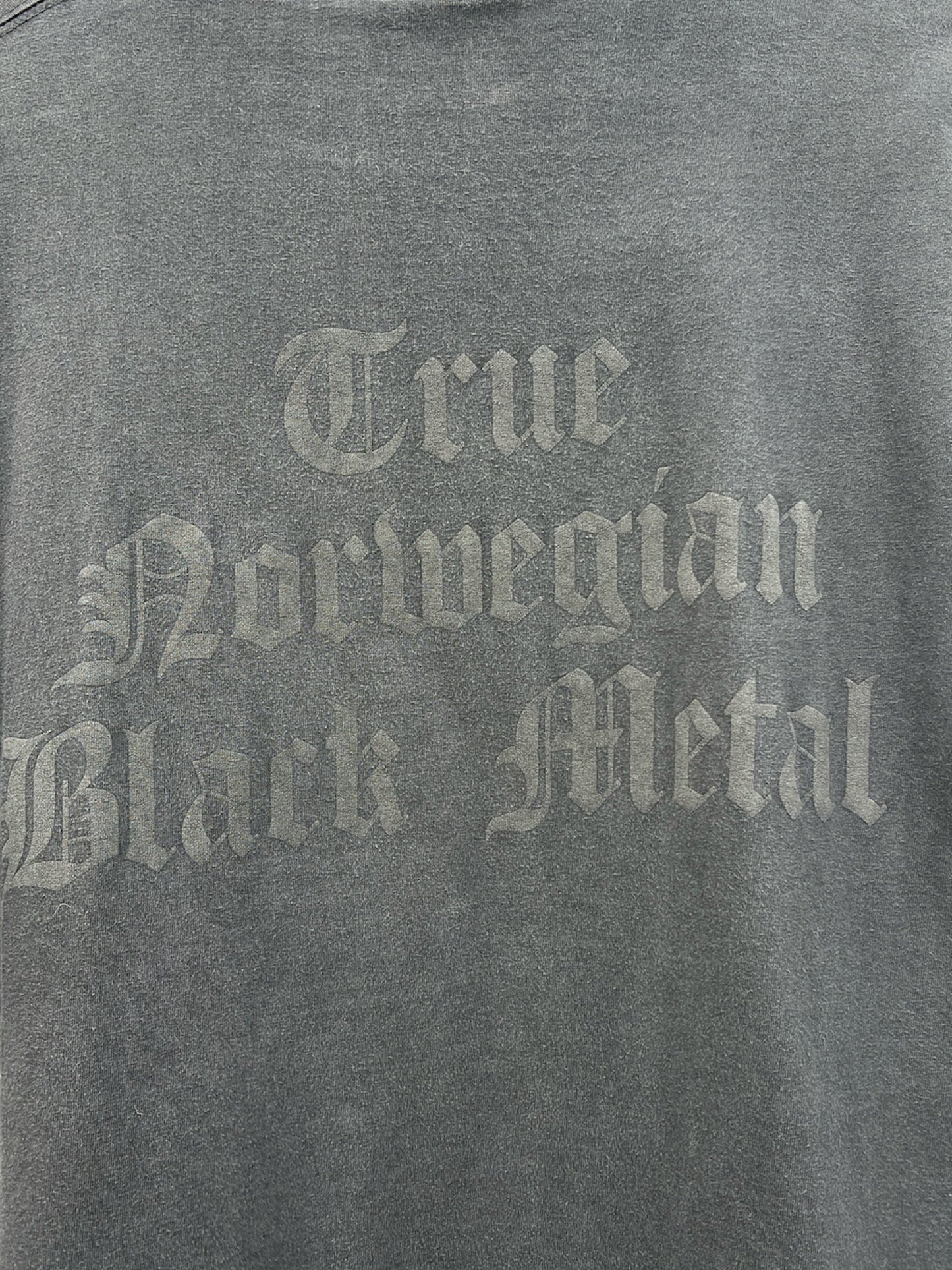 1990s Darkthrone "True Norwegian Black Metal" Black Band Tee