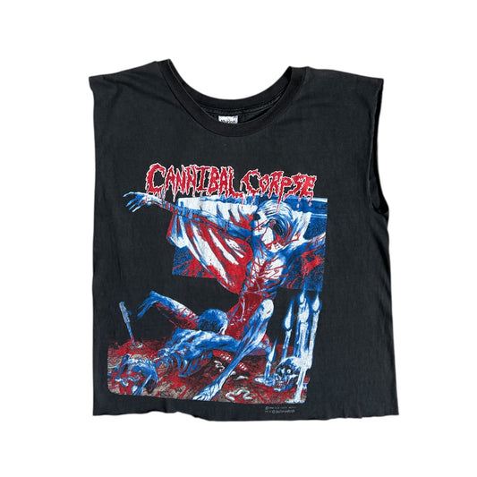 1990s Cannibal Corpse "Tomb Of The Mutilated" Cutoff Band Tee