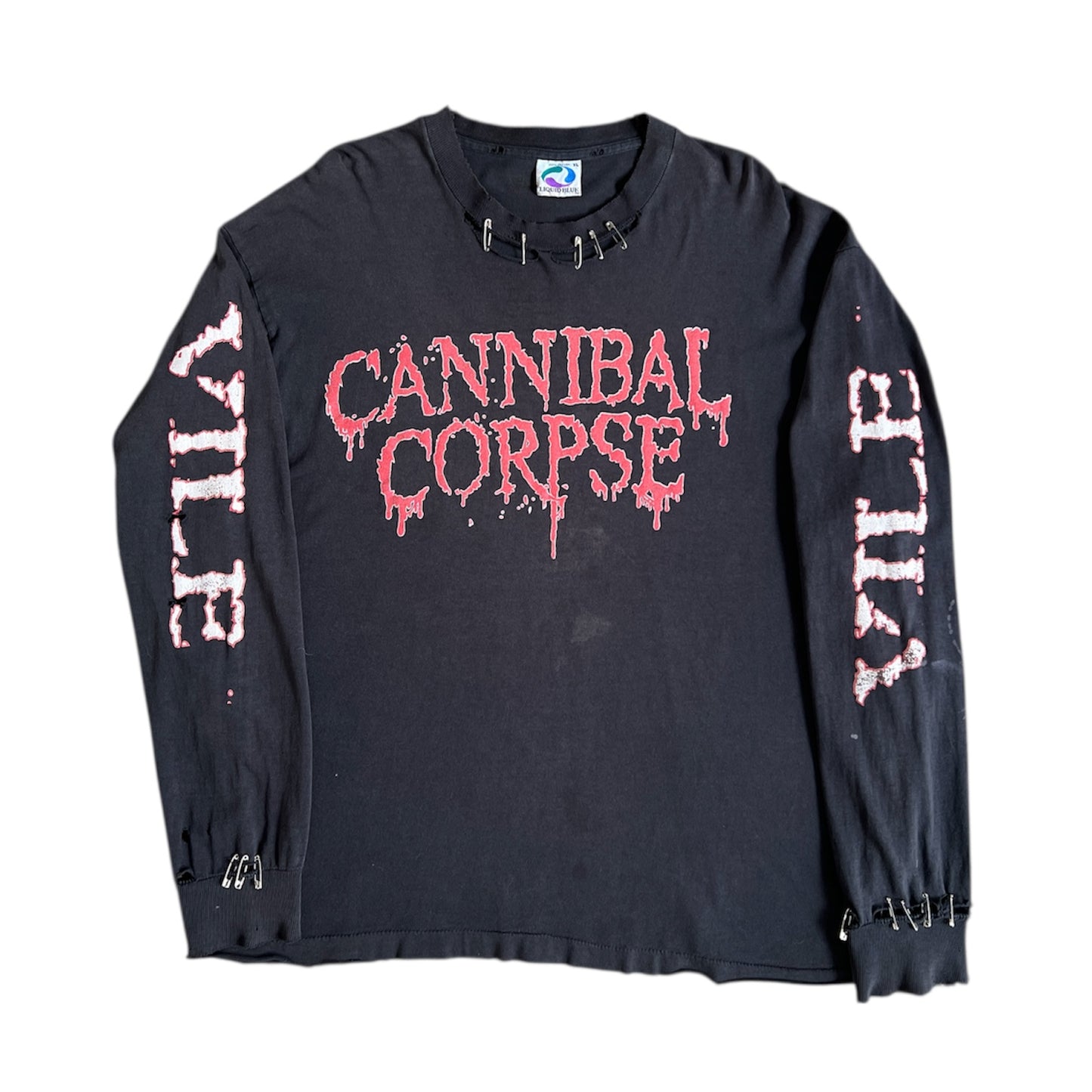 1990s Cannibal Corpse Vile "Monolith Of Death" Tour Band Long Sleeve