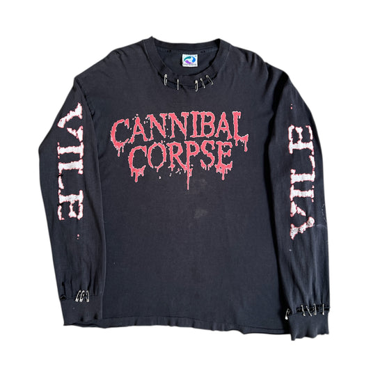 1990s Cannibal Corpse Vile "Monolith Of Death" Tour Band Long Sleeve