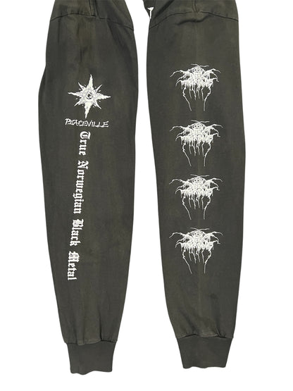 1990s Darkthrone "A Blaze In The Northern Sky" Band Long Sleeve