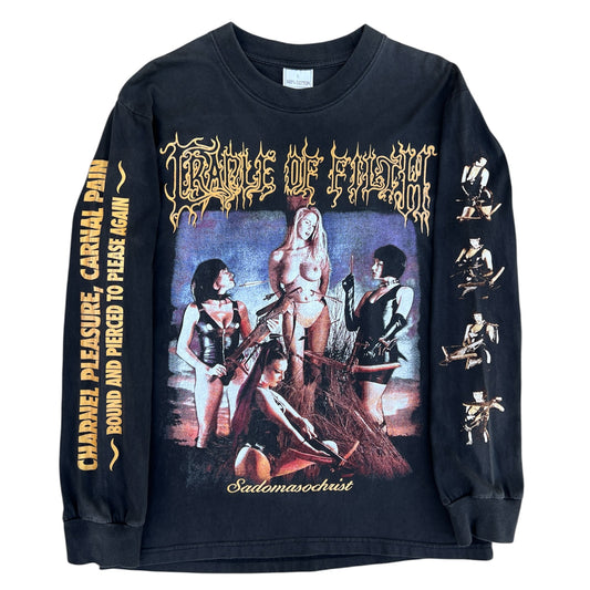 1990s Cradle Of Filth "Sadomasochist" Band Long Sleeve