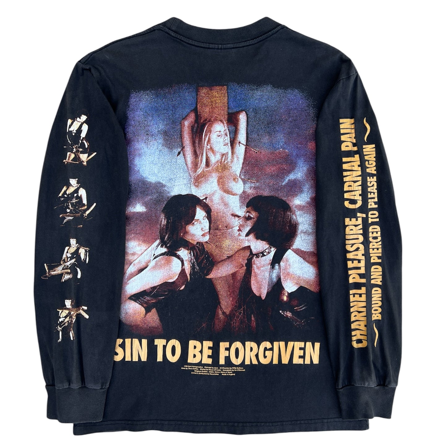 1990s Cradle Of Filth "Sadomasochist" Band Long Sleeve