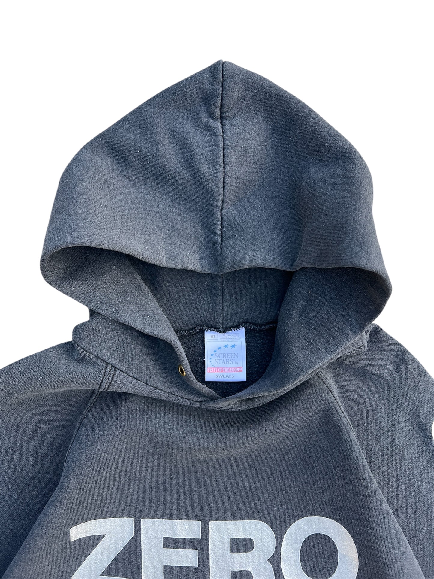 1990s Smashing Pumpkins "Zero" Band Hooded Sweatshirt