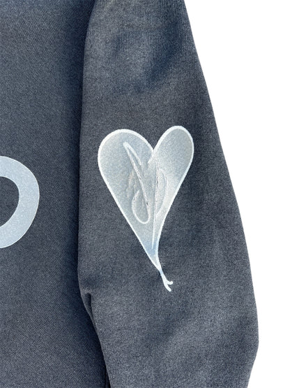 1990s Smashing Pumpkins "Zero" Band Hooded Sweatshirt